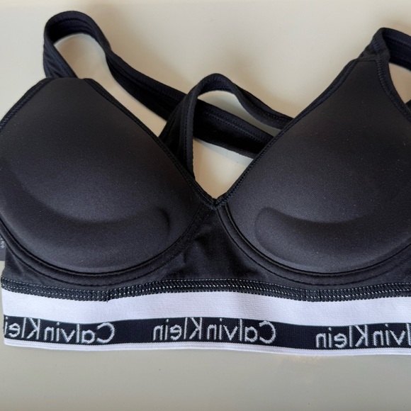 Calvin Klein Modern Cotton Bralette - Black - Picture 5 of 9